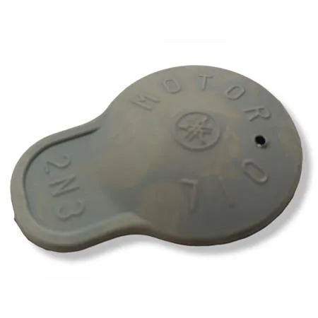 07114400 Tappo serbatoio olio miscelatore in gomma di colore grigio per scooter Malaguti, Yamaha e Mbk a 2 tempi tutti i modelli
