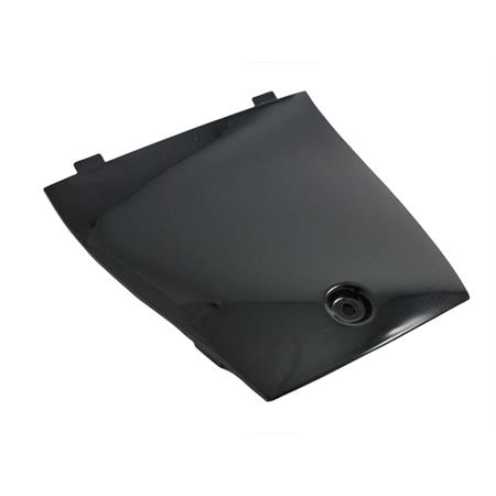 Coperchio carena scooter F10 verniciata nero (Malaguti), ricambio 07114783