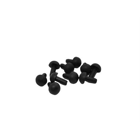 Gommino tampone paracolpi battuta sella scooter e maxi scooter Malaguti con misura 14 x 6 x 15 mm, ricambio 07115203