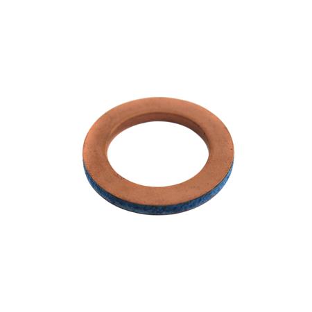 Guarnizione di scarico in rame25x37,5x3,5 mm (Malaguti), ricambio 07209000