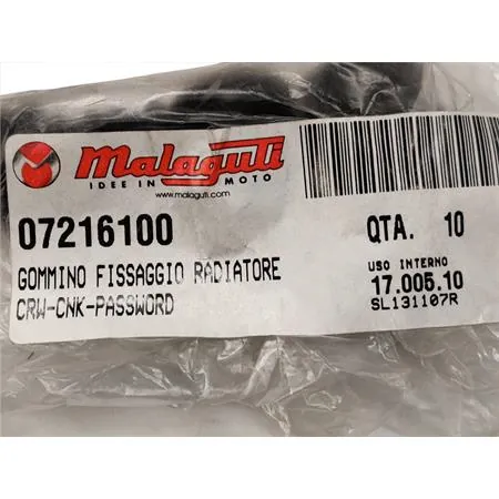 07216100 Gommino fissaggio radiatore