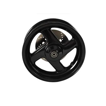 Ruota anteriore integrale F15-99 nero disco 20 (Malaguti), ricambio 10905203