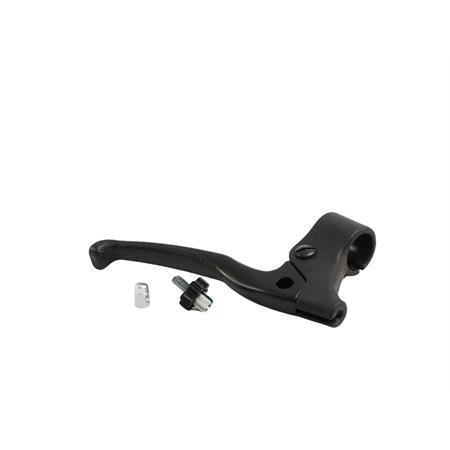 Comando 1 leva destro corpo nero leva plastica (Malaguti), ricambio 12400303