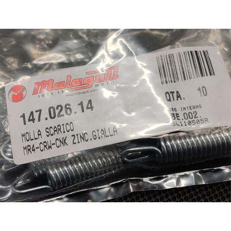 Molla scarico mr4-- zincata, ricambio 14702614