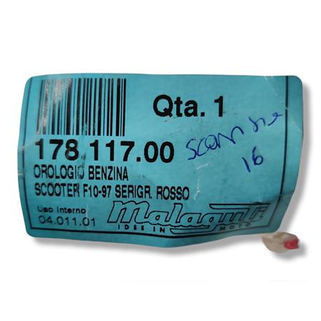 Quadrante livello benzina f10/97 serigr., ricambio 17811700