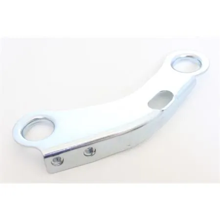 Piastra fissaggio radiatore destra per Malaguti F12r zincata argento, ricambio 18202713