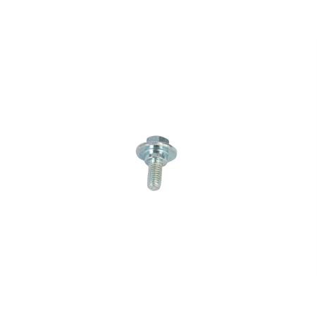 Vite fissaggio vano porta casco sotto sella zincata argento TE 6 x 12 10.9 per scooter e maxi scooter Malaguti, ricambio 19002200