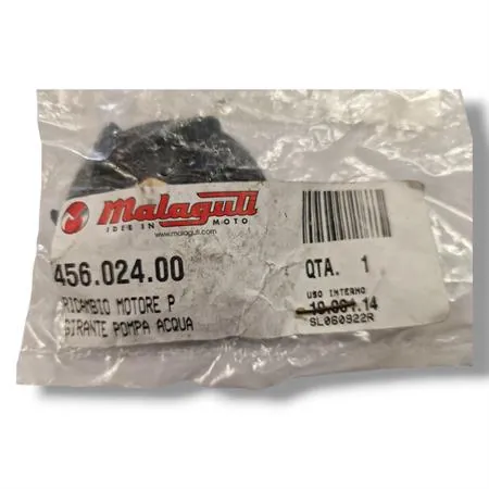 Girante pompa acqua Malaguti per motori Piaggio maxi scooter raffreddati ad acqua 827929, ricambio 45602400