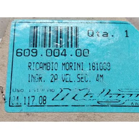 60900400 Ingranaggio 2° velocità secondario 4m (Malaguti)