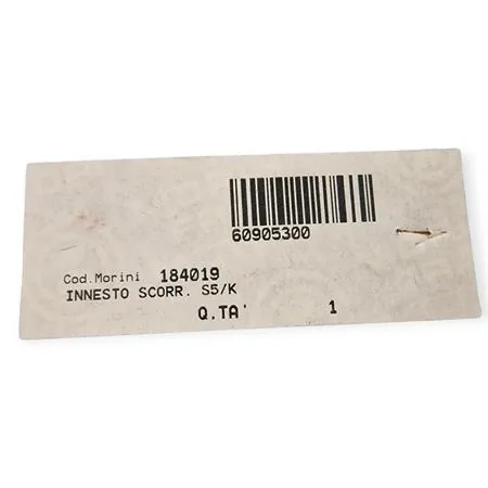 60905300 Innesto scorrevole avviamento Motori Franco Morini S5 per Malaguti Grizzly RCX 10/12 50 1990-2000 e ET 50 1990-1994 - Originale Morini Franco Motori