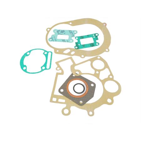 Guarnizioni motore complete per minicross Malaguti Grizzly con motore Morini serie S6-E con ruote da 10 pollici e 12 pollici prodotti dal 2001 in poi, ricambio 61721500