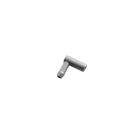 Raccordo in alluminio per sfiato vapori olio motore Minarelli serie AM6, ricambio 71505600
