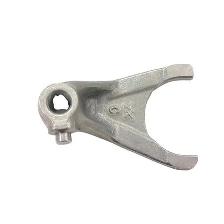 Forchetta 2 cambio motore AM6 completa di perno cromato originale Malaguti, ricambio 73301200