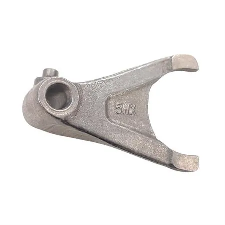 Forchetta 2 cambio motore AM6 completa di perno cromato originale Malaguti, ricambio 73301200