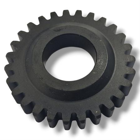 Ingranaggio 4° velocità sul secondario (z=27) originale Malaguti montato nei motori Minarelli serie AM6, ricambio 74016900