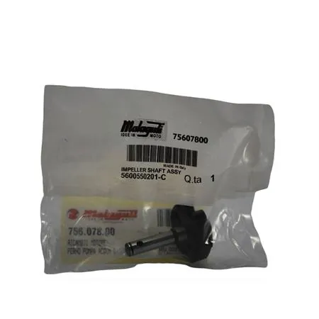Perno pompa acqua con girante (Malaguti), ricambio 75607800