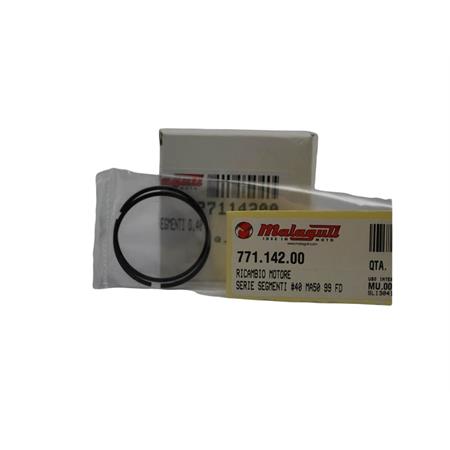 Fasce elastiche pistone 40 ma50 99 f (Malaguti), ricambio 77114200