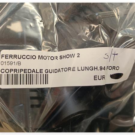 Copripedale guidatore lungh.94 foro ciec, ricambio 01591/B