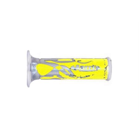 Manopole harrìs chrome giallo (Mentasti Ariete), ricambio 01684CG