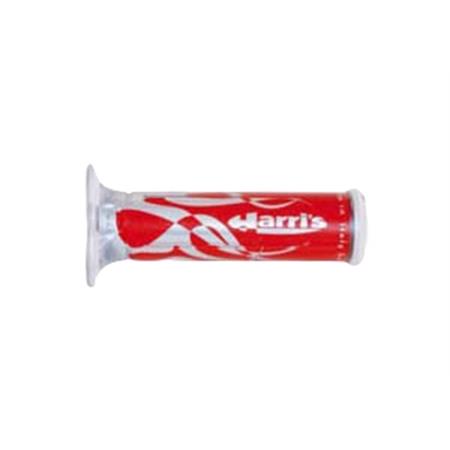 Manopole harrìs chrome rosso (Mentasti Ariete), ricambio 01684CR