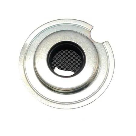 01898A Paraolio Ariete 20x40x6 flangiato 60 mm con tacca rotonda per motore Piaggio vespa old model lato volano