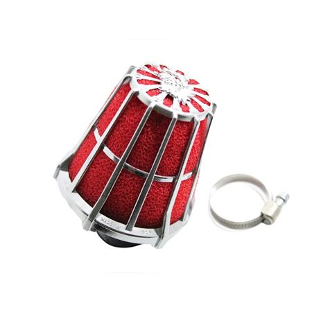 Filtro red filter e5 gurtner cromato Malossi, ricambio 0411299K0