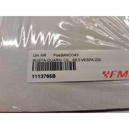 1113765B Guarnizioni cilindro malossi diametro 68,5 per Vespa PX 200