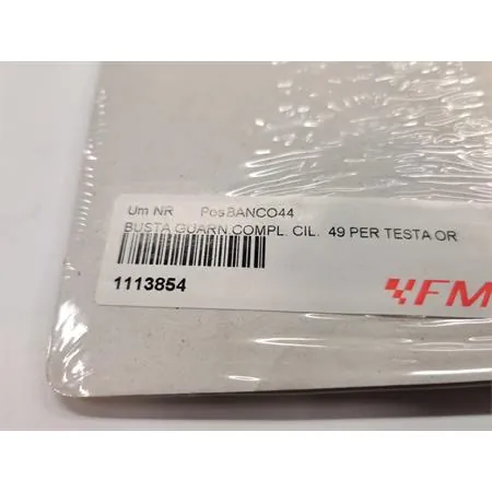 1113854 Guarnizioni kit cilindro malossi diametro 49 mm 4 tempi per testa originale motore Piaggio