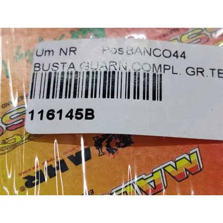 116145b Busta guarnizioni completa  gruppo termico   46,5 piaggi,i ciao si ricambio 116145B