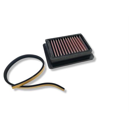 Filtro aria Malossi W box mhr versione lavabile per air box originale Yamaha t-max 500 dal 2008 al 2011 e T-Max 530 dal 2012 al 2016 , ricambio 1414213