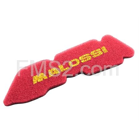 Filtro aria double red sponge per filtro originale Malossi, ricambio 1414497