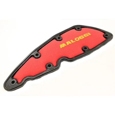 1415662 Filtro aria Malossi red sponge per scatola filtro originale maxi scooter Piaggio
