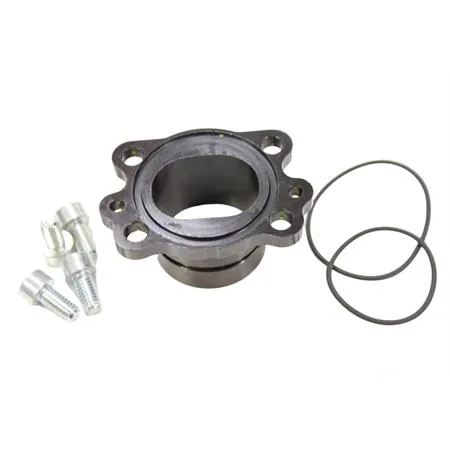 1515215B Raccordo collettore di scarico Malossi con fissaggio a 4 viti per gruppo termico Malossi MHR Team 2 e Testa Rossa flangiato con diametro 47,6 mm