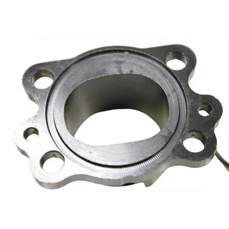 1515215B Raccordo collettore di scarico Malossi con fissaggio a 4 viti per gruppo termico Malossi MHR Team 2 e Testa Rossa flangiato con diametro 47,6 mm