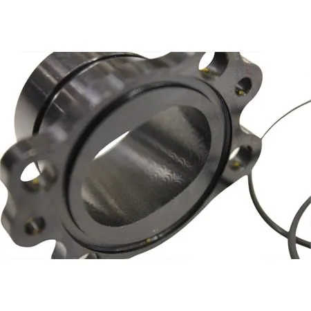 1515215B Raccordo collettore di scarico Malossi con fissaggio a 4 viti per gruppo termico Malossi MHR Team 2 e Testa Rossa flangiato con diametro 47,6 mm
