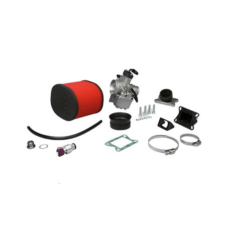 Carburatore Malossi completo di impianto alimentazione MHR per Derbi e AM, ricambio 1613526