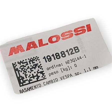 Rasamento cambio vespa sp. 1,1 mm, ricambio 1918812B