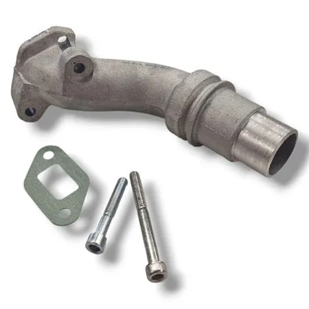 Complessivo collettore aspirazione Malossi non lamellare Piaggio Vespa PK per carburatori PHBL 24 femmina e attacco a 2 fori ex 024956B, ricambio 2018772