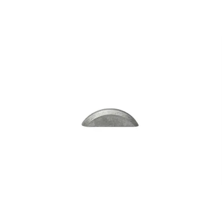 Chiavetta speciale a mezza luna con misura 3 x 4 x 13,5 mm da utilizzare sugli alberi motore Malossi per ciclomotori Piaggio Ciao, SI, Bravo, SuperBravo, Boss, Grillo, ricambio 2315474B