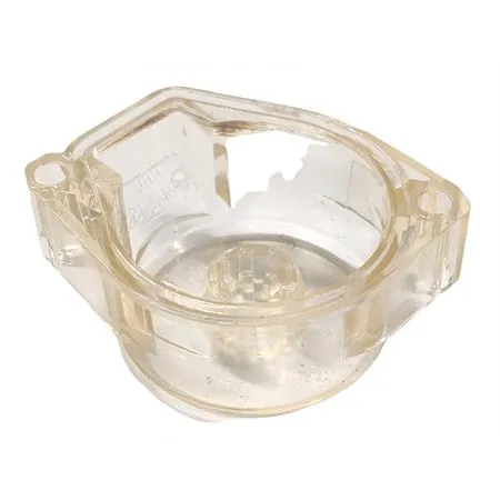 Vaschetta trasparente Malossi per carburatore Dell'Orto SHA 14 E 15 tutte le versioni montate sui ciclomotori, ricambio 303303B