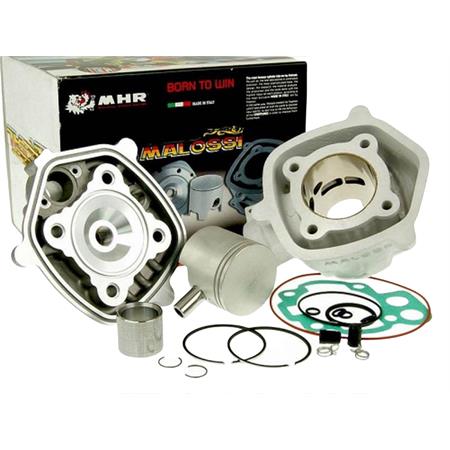 Motore gruppo termico diametro 50 mm in  alluminio con raffreddamento ad acqua MHR Replica Malossi, ricambio 3112228