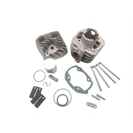 Gruppo termico motore Malossi MHR Replica 50cc con pistone monofascia diametro 40 mm per scooter Peugeot Speedfight 3 e Ludix 50 ad aria, ricambio 3112904