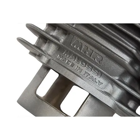 3116349 Gruppo termico Malossi MHR in alluminio con diametro 68,5 mm CVF2 e spinotto da 16 mm e corsa 57 mm completo di testa per Piaggio Vespa Cosa 1 e 2 200 cc, P200E, e PX200E tutte le versioni 200 cc