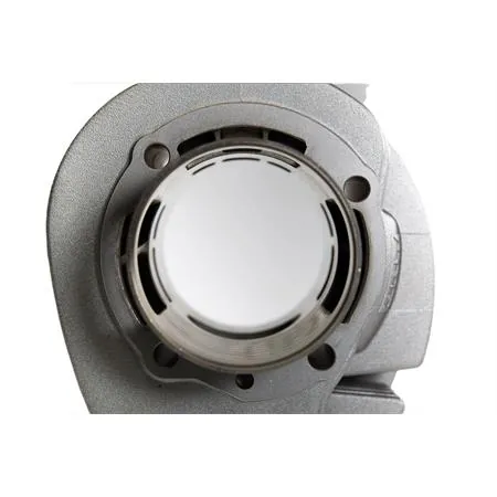3116349 Gruppo termico Malossi MHR in alluminio con diametro 68,5 mm CVF2 e spinotto da 16 mm e corsa 57 mm completo di testa per Piaggio Vespa Cosa 1 e 2 200 cc, P200E, e PX200E tutte le versioni 200 cc