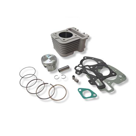 Cilindro Malossi in alluminio con diametro 49 mm e spinotto 13 mm per motori Piaggio scooter 4 tempi raffreddati ad aria, ricambio 3117771