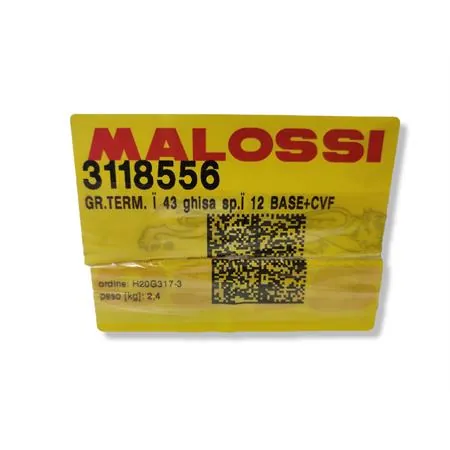 Gr.term.   43 ghisa sp.  12 base+cvf, ricambio 3118556