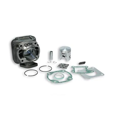 Cilindro Malossi in ghisa con pistone a 2 fasce e diametro 47,0 mm cilindrata 70 cc con spinotto da 12 mm per scooter Kymco e Quad Kymco, ricambio 318091