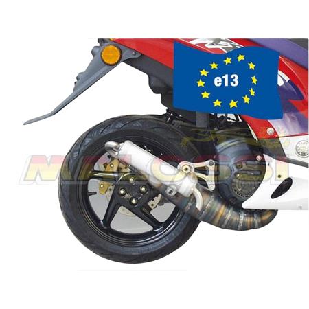 Marmitta mhr Replica omologata Malossi, ricambio 3212433