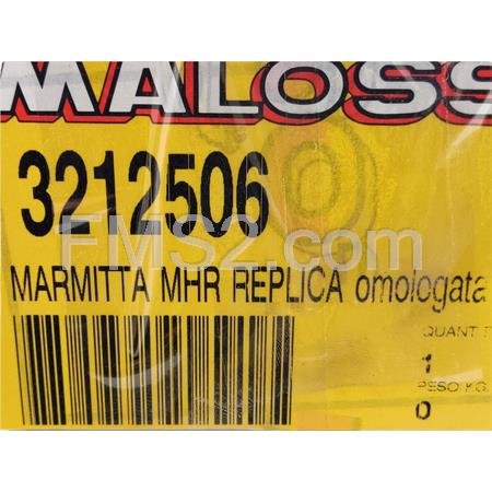 Marmitta mhr Replica omologata Malossi, ricambio 3212506