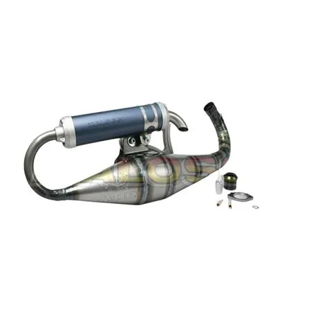 Marmitta Malossi mhr team ii per scooter Aprilia-Derbi-Gilera-Piaggio con motore Piaggio a liquido, ricambio 3214762